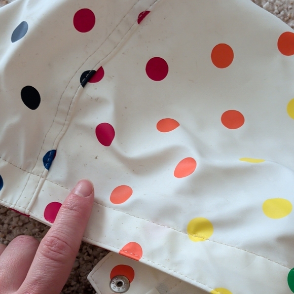 Primary Multicolor Polka Dot Kids Jacket - Picture 4 of 4